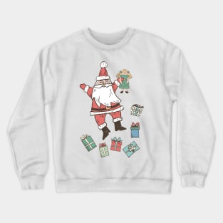 Christmas Gift Santa Crewneck Sweatshirt